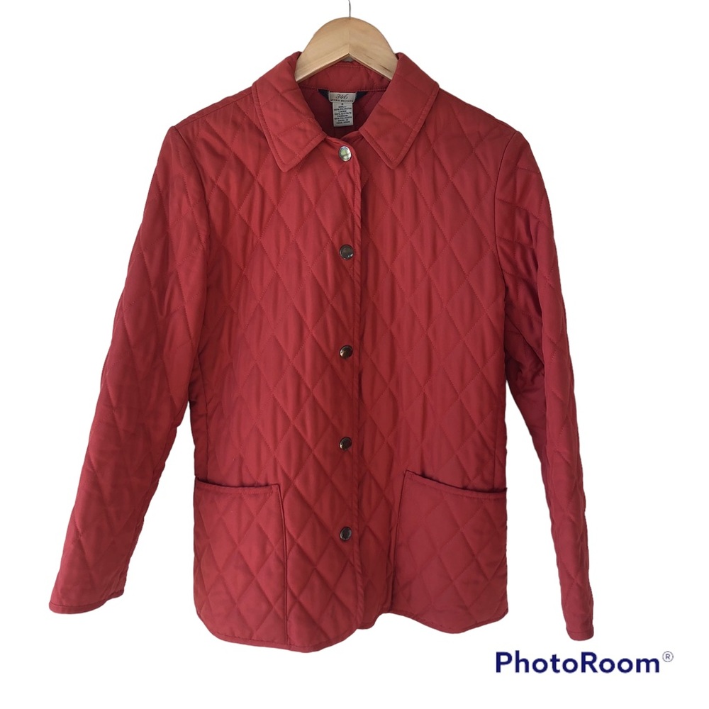 Brooks Brothers Coral Quilted Jacket
